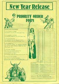 New Year Order Form