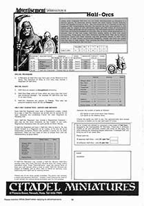 White Dwarf 54 Ad