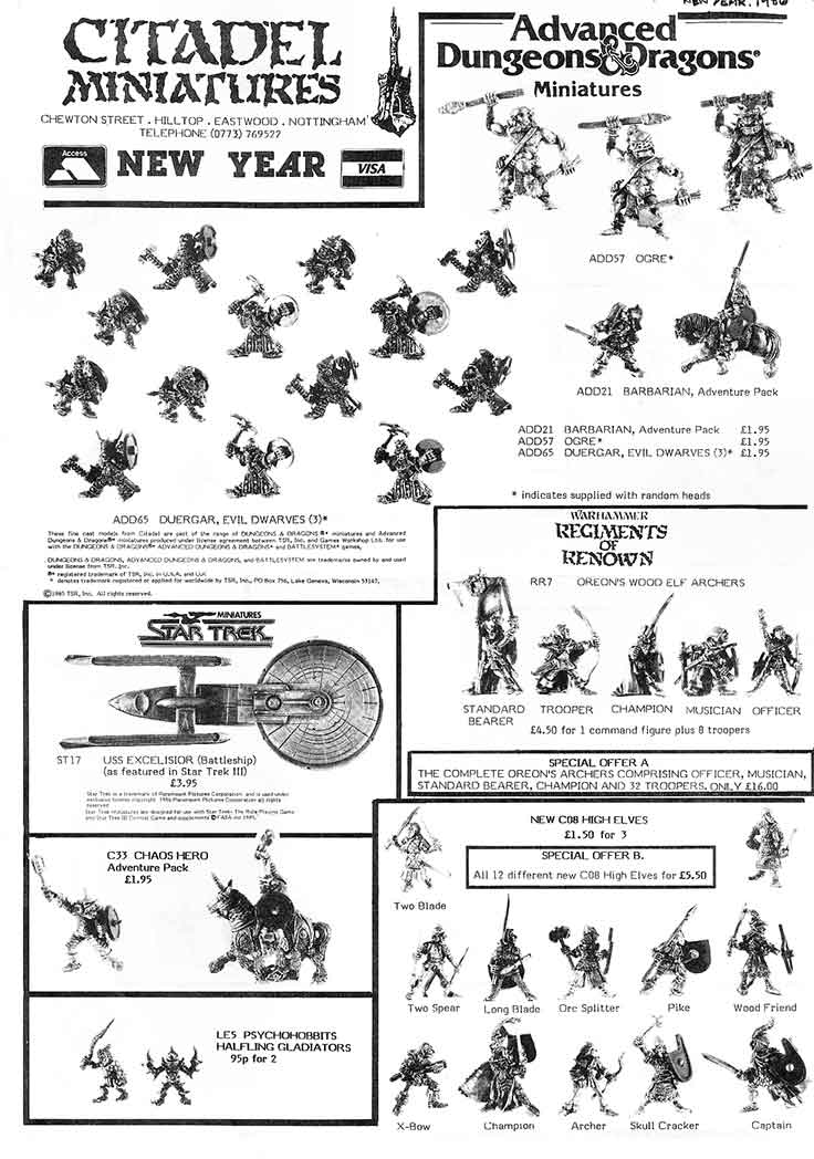 New Year 1986 Flyer