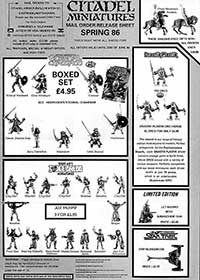 March 1986 Flyer B front
