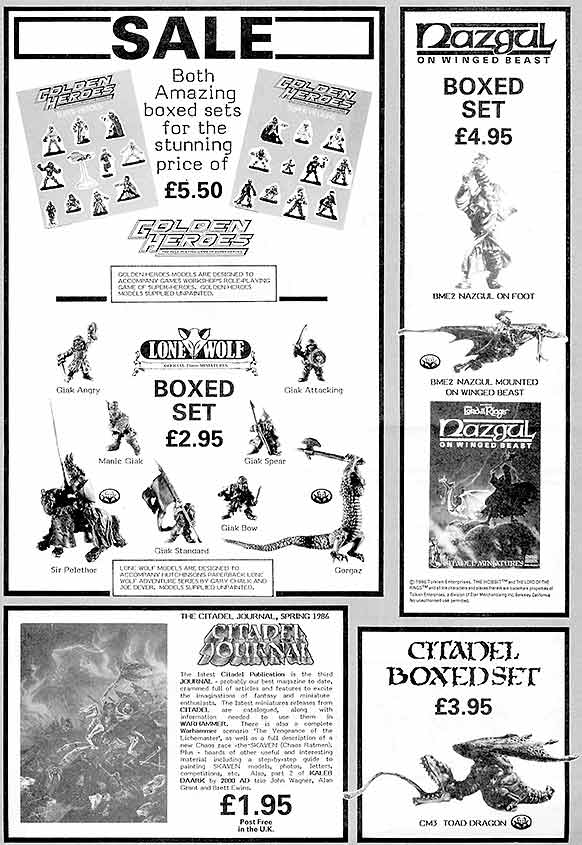 Spring 1986 Flyer