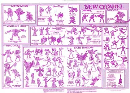November 1986 Flyer front
