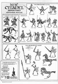EC05 Personalities / EC04 Pan Tangian Tiger Handlers / EC06 Melnibonéan Cavalry - White Dwarf 93