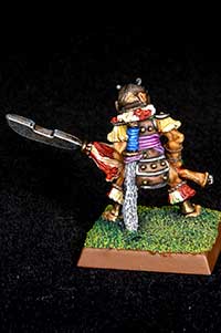 Warrior with Naginata