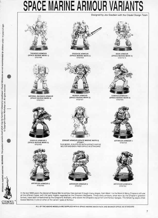 click to zoom to larger image: cat1991ap007smarmourvariants-00.htm.
