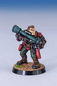 Chainsaw Warrior with Missile Launcher