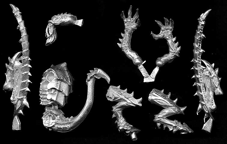 Tyranid Lictor parts