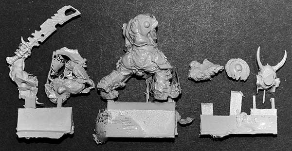 Chaos Ogre parts