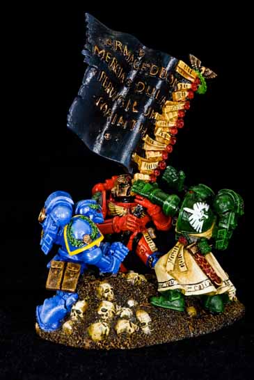 Skulz - Marines Iwo Jima diorama