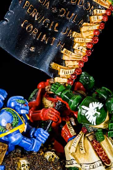 Skulz - Marines Iwo Jima diorama