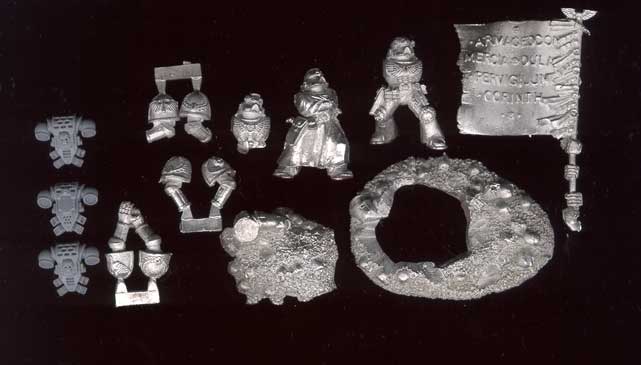 Skulz Iwo Jima diorama parts