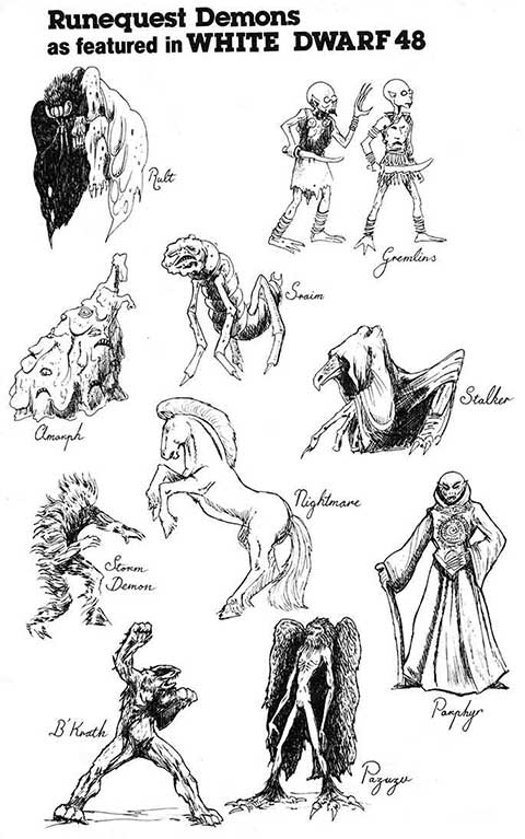 Box 7 (v2): Demons - January 1984 Flyer