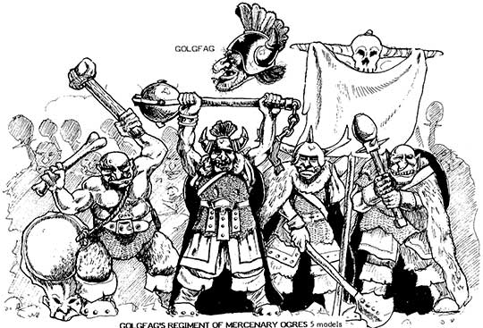 RR8 - Golgfag's Regiment of Mercenary Ogres - Compendium 2