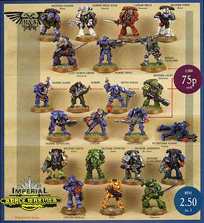 C100/RTO1 Space Marines - Astronomican (Feb 88)