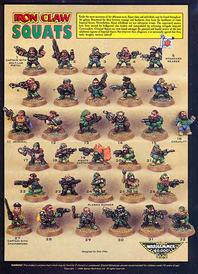 Iron Claw IC501 Squats -  WD100 (Apr 1988)