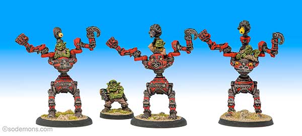 Iron Claw Roborg(IC701 Ork Mekanikal Robot) and Controller