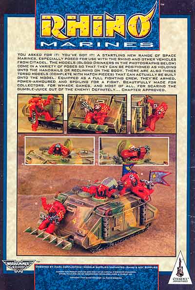 RT107 Rhino Marines - WD (Jul 88)
