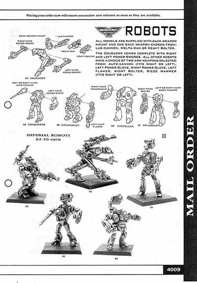 4009 Imperial Robots - August 1988 Flyer