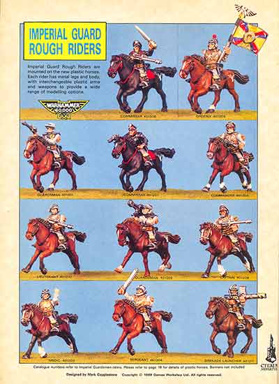 4012 Imperial Guard Rough Riders - WD111 (Mar 89)