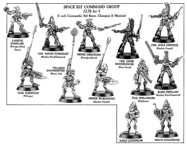 RT402 Space Elf Comand Group - RT2 Flyer (Mar 88)